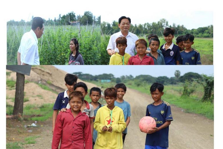 (ឯកឧត្តមបណ្ឌិត ម៉ុង ឬទ្ធី) មិនយកថ្លៃឈ្នួលដីហើយ ថែមទាំងជូនថវិការដល់ពួកគាត់ដើម្បី...!!!