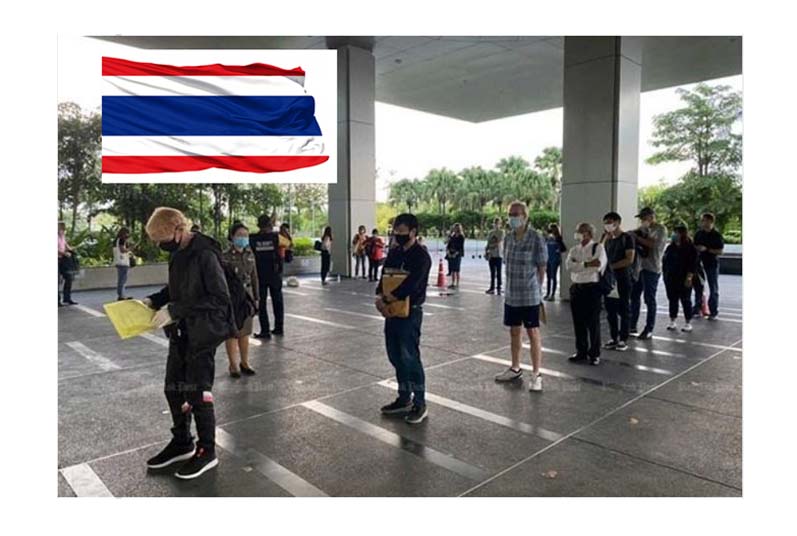 ជនបរទេសណាដែលស្នាក់នៅប្រទេសថៃអាចដាក់ពាក្យសុំពន្យារពេលទិដ្ឋាការបន្ទាប់ពីថ្ងៃទី ៣១ ខែកក្កដា