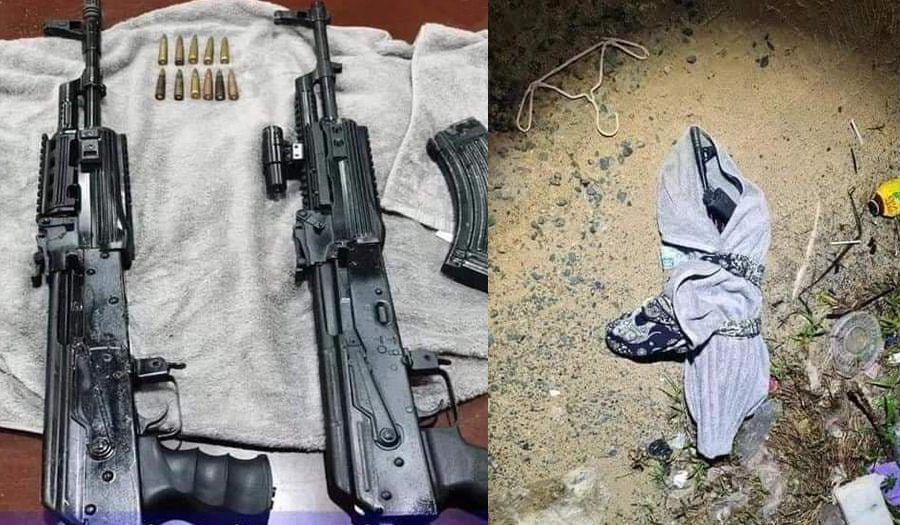 ខេត្ត​ព្រះ​សីហ​នុ៖ អាវុធAK​ ៤៧ ចំនួន២ដើម ត្រូវបានគេ ប្រទះឃើញរុំក្រណាត់ប្លុងចោលនៅក្រុងព្រះសីហនុត្រូវបានសមត្ថកិច្ច យកទៅរក្សាទុក